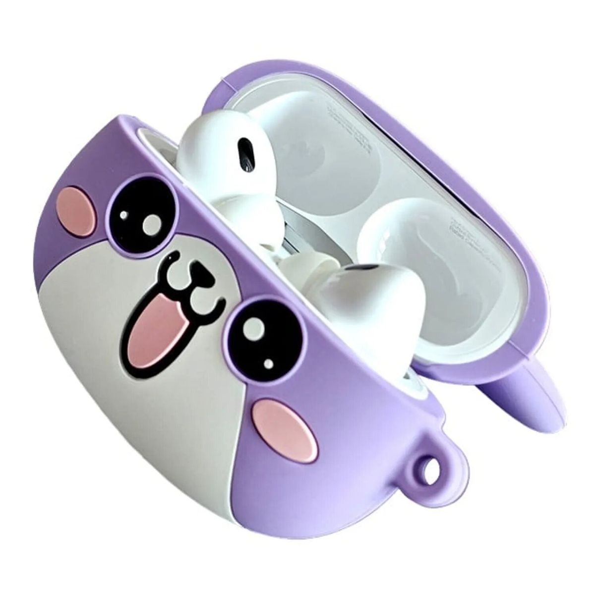 HOCO - Audifonos Inalambricos con Funda de Gato Color Lila - Modelo EW48