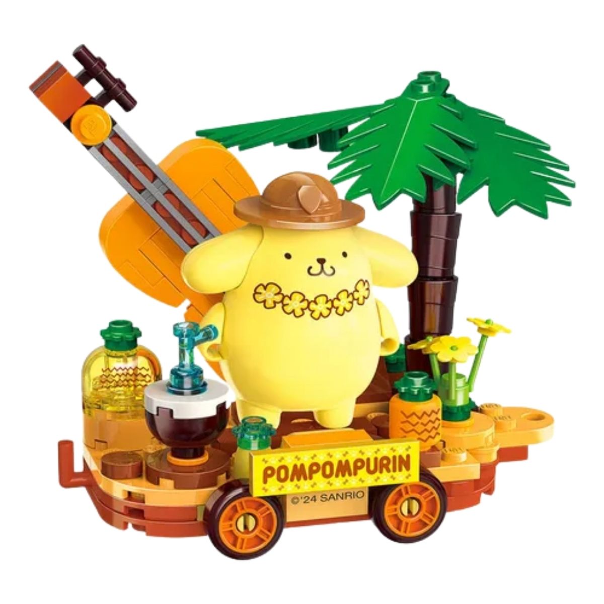 SANRIO - Keeppley Sanrio Pompompurin - Mini Escenario