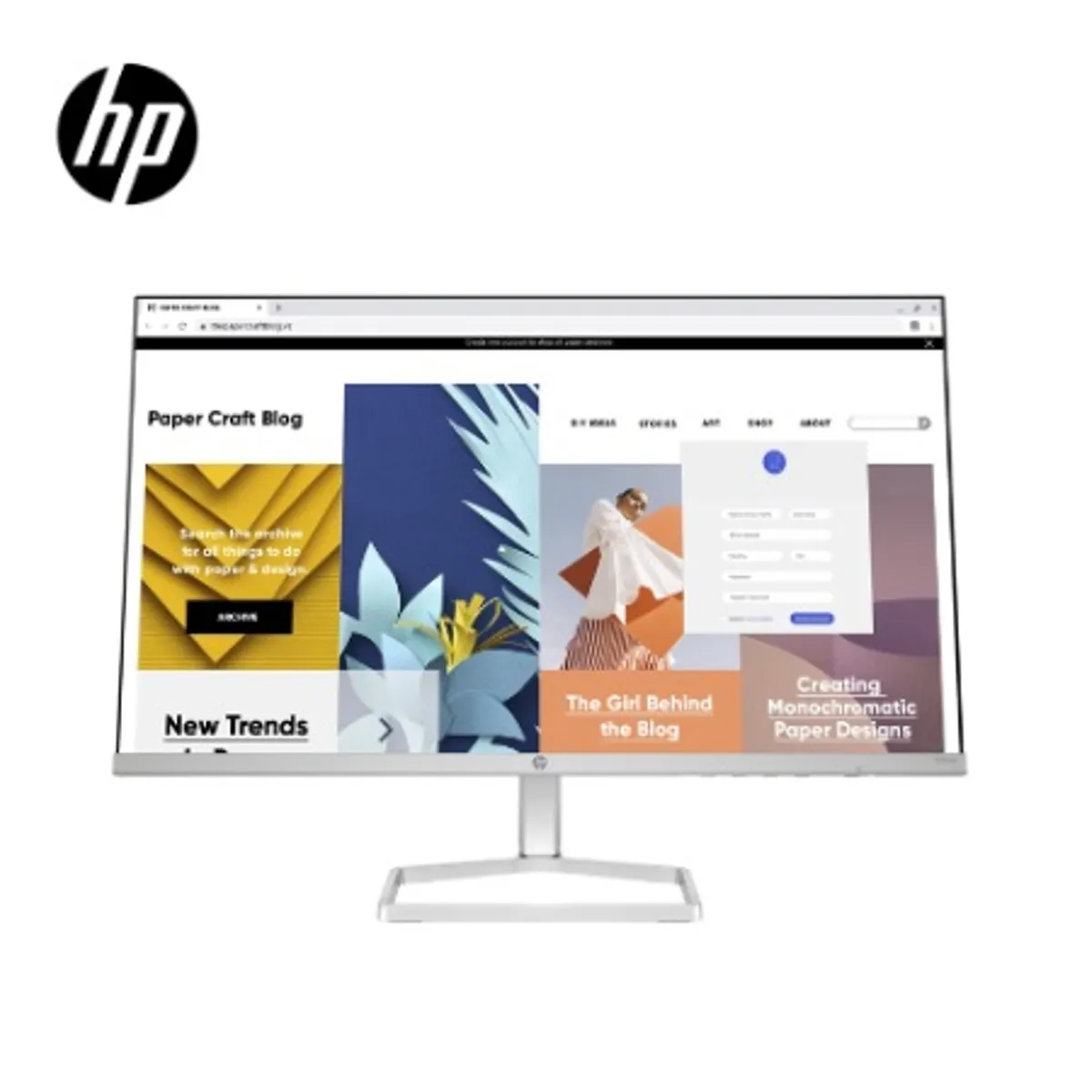 HP - Monitor HP 524SW de 238 Blanco Panel IPS 100Hz 5ms 94C21AA
