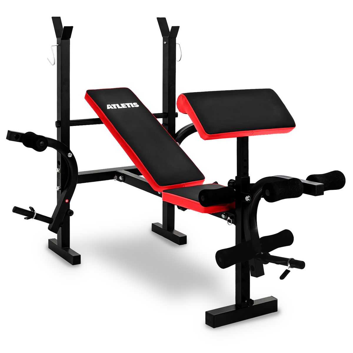 ATLETIS - Press Banca Multifunción F4000 Roja