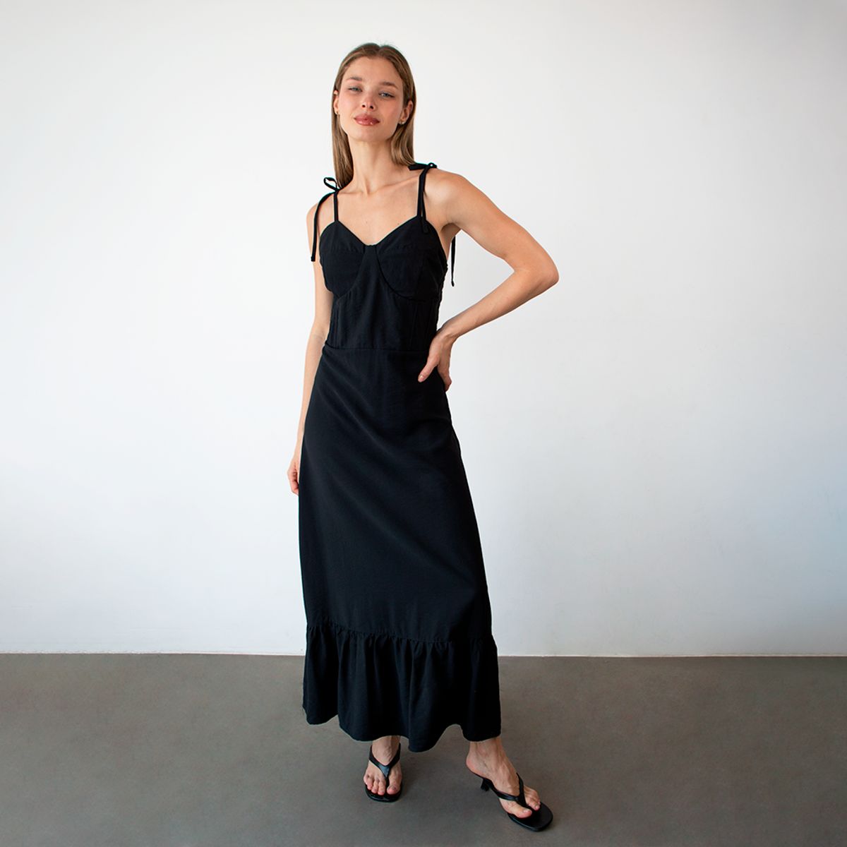 EVANIC - MAXI VESTIDO ESTAMPADO TANA