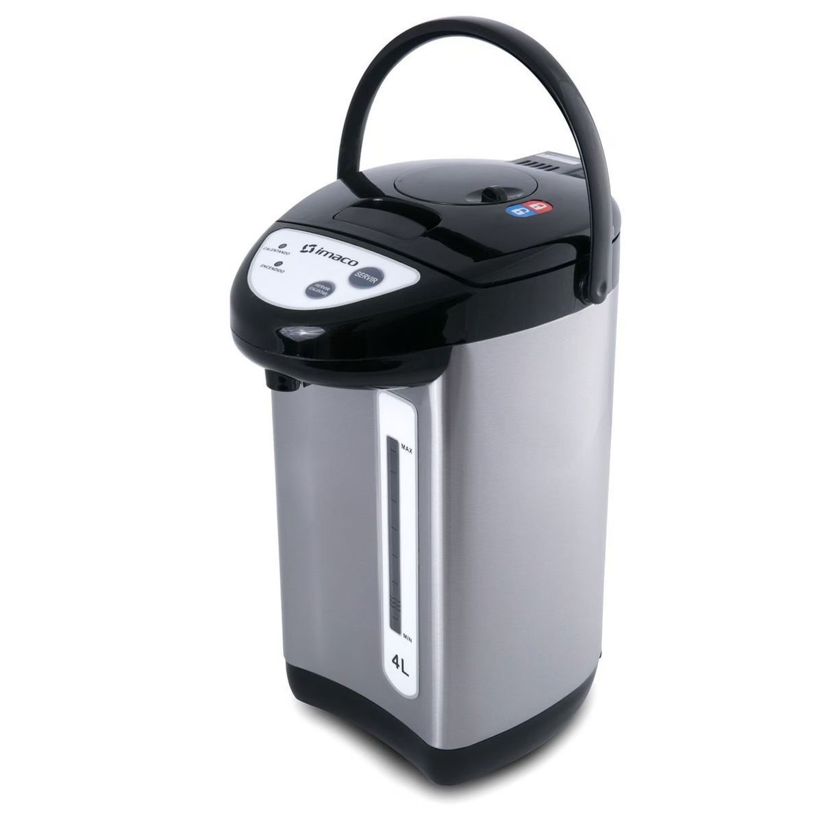 IMACO - Termohervidor 4 L 750W Gris Tp4050Ss