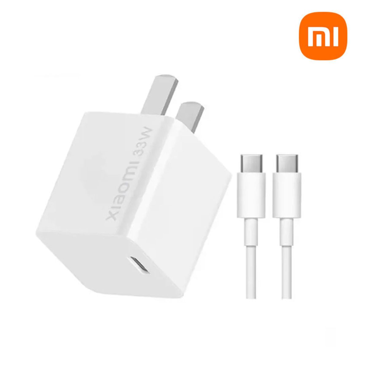 XIAOMI - Cargador Xiaomi 33W GaN USB-C ,Carga Rapida PD, QC 3.0 iPhone Galaxy