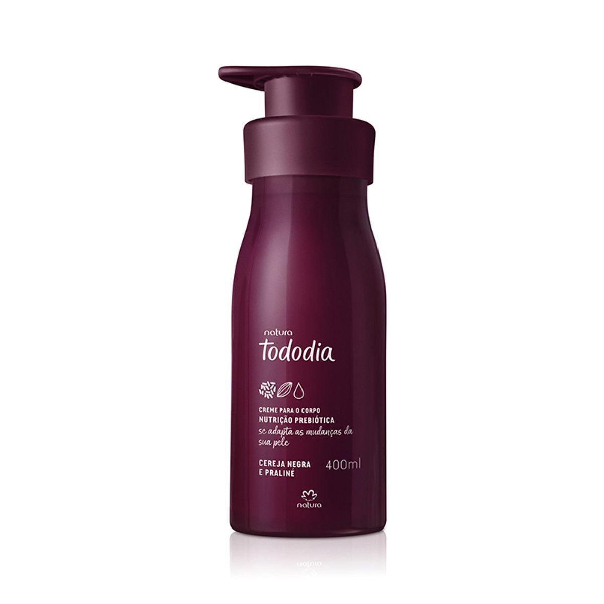 NATURA - Crema hidratante Corporal CEREZA NEGRA Y PRALINE Tododia NATURA