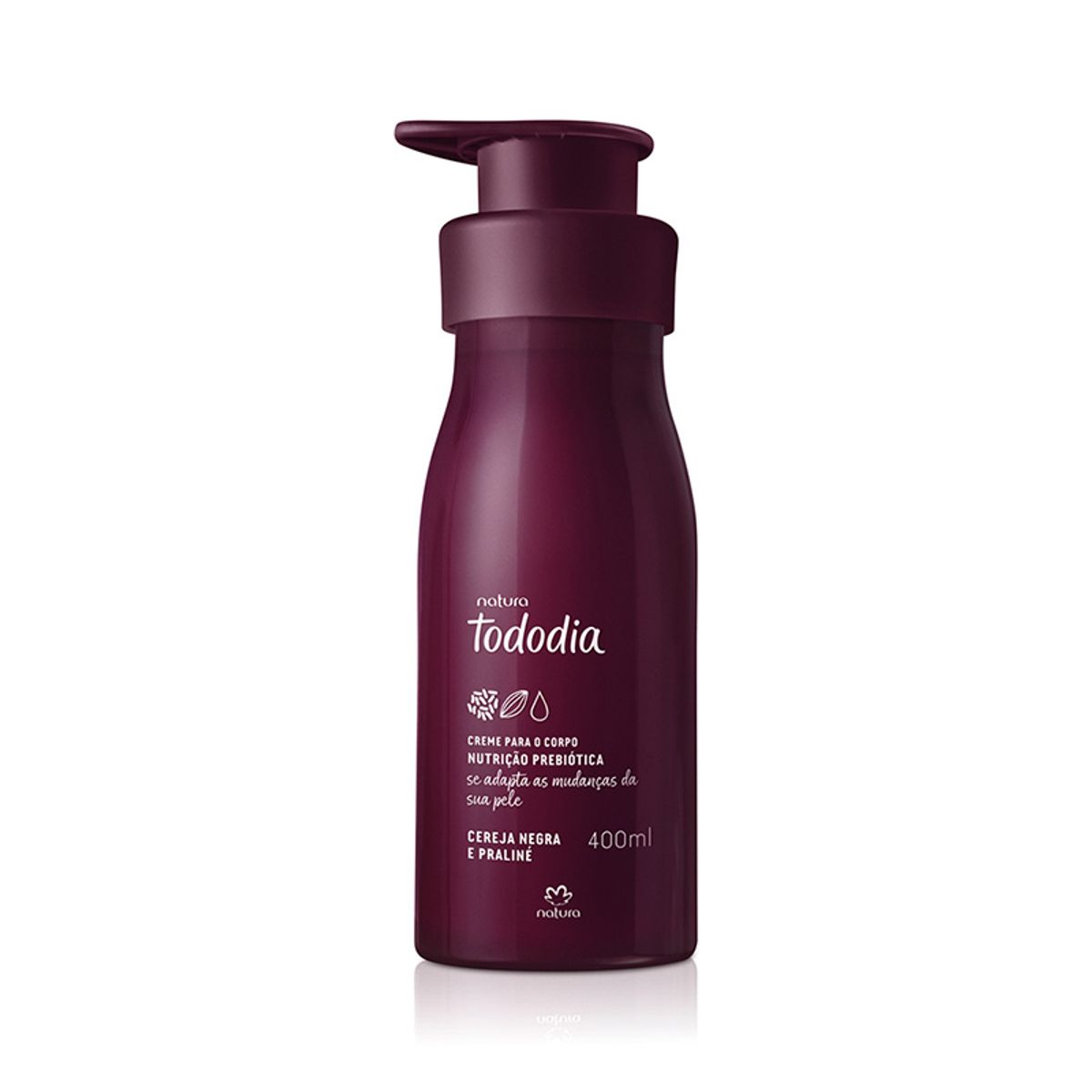 NATURA - Crema hidratante Corporal CEREZA NEGRA Y PRALINE Tododia NATURA