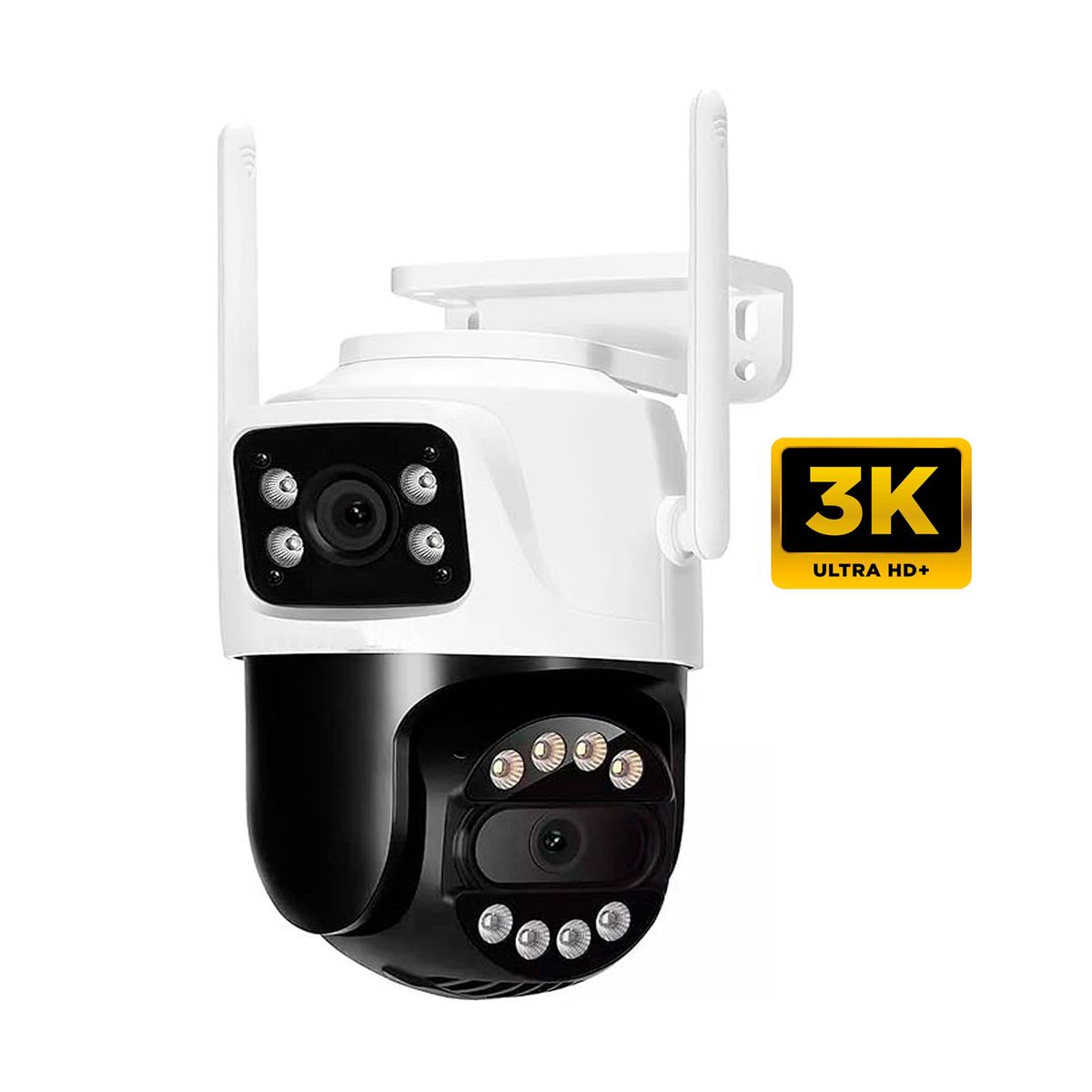 OEM - Cámara de Seguridad Bossney BS-H9010 3K Doble Lente Wifi Bluetooth IP66