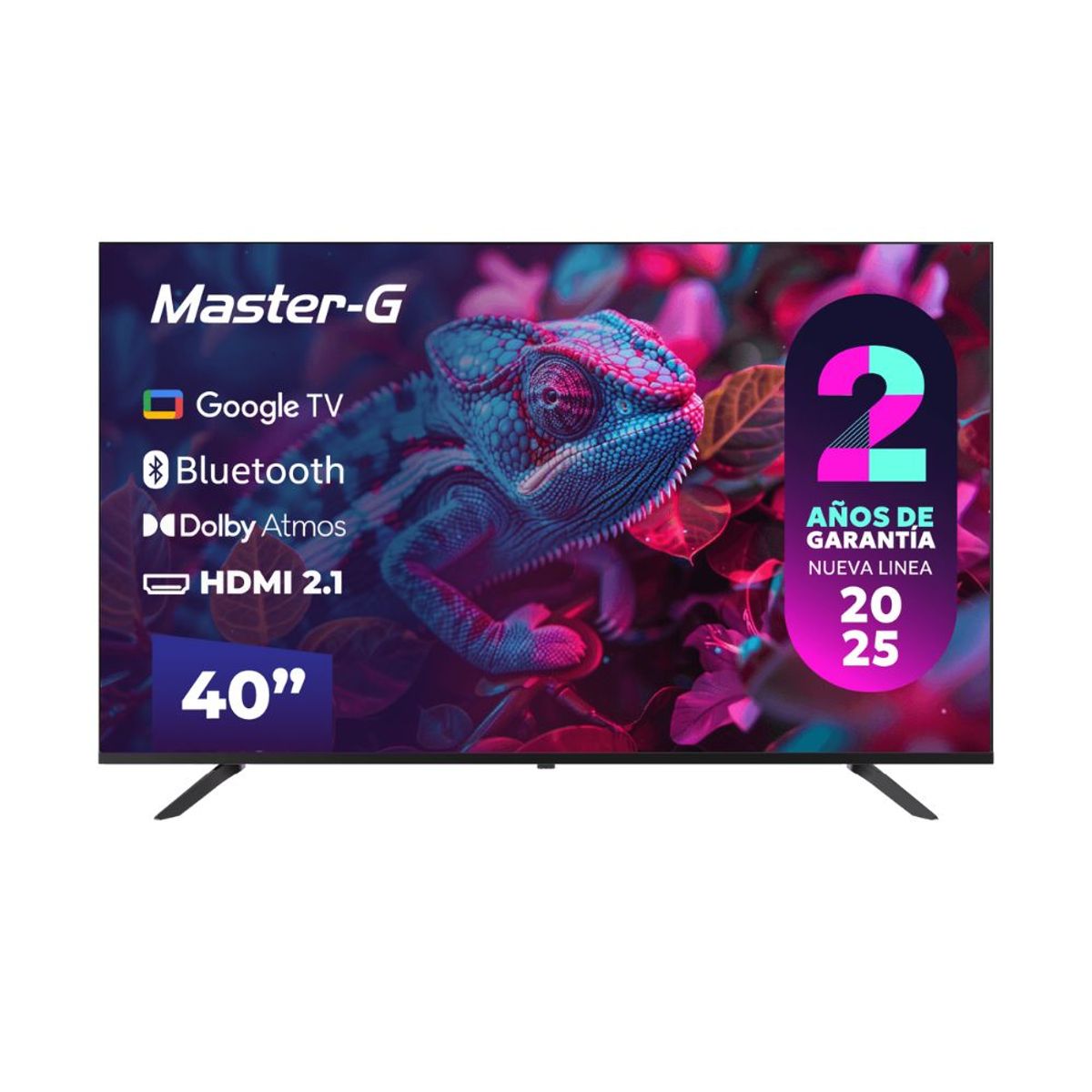 MASTER G - Televisor Smart Tv 40 Led Full HD Google TV Master G Garantía 2 años