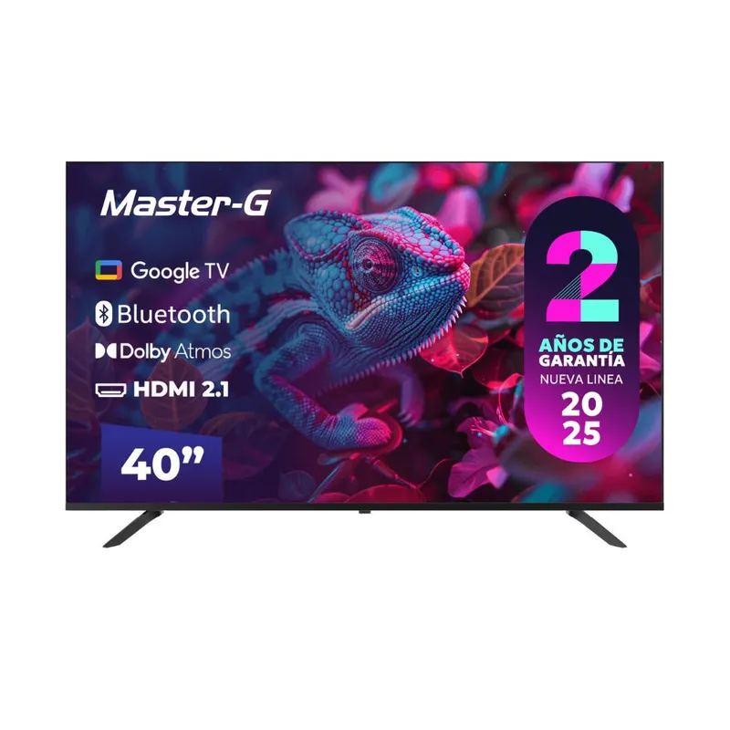 MASTER G - Televisor Smart Tv 40 Led Full HD Google TV Master G Garantía 2 años