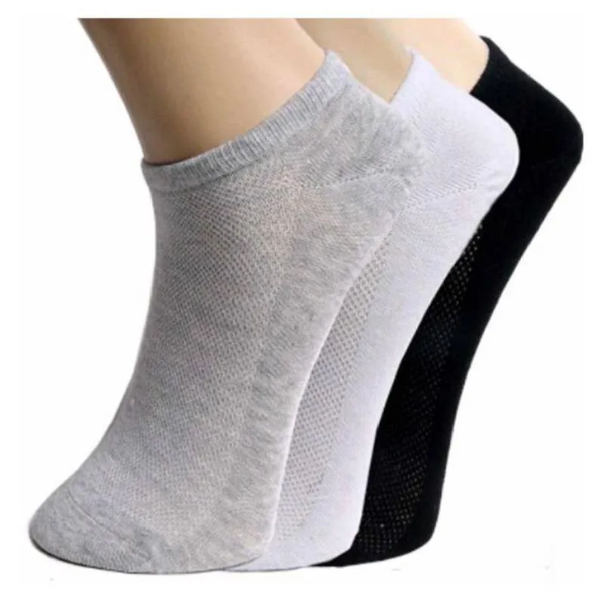 GENERICO - Pack 4 Medias taloneras antideslizantes