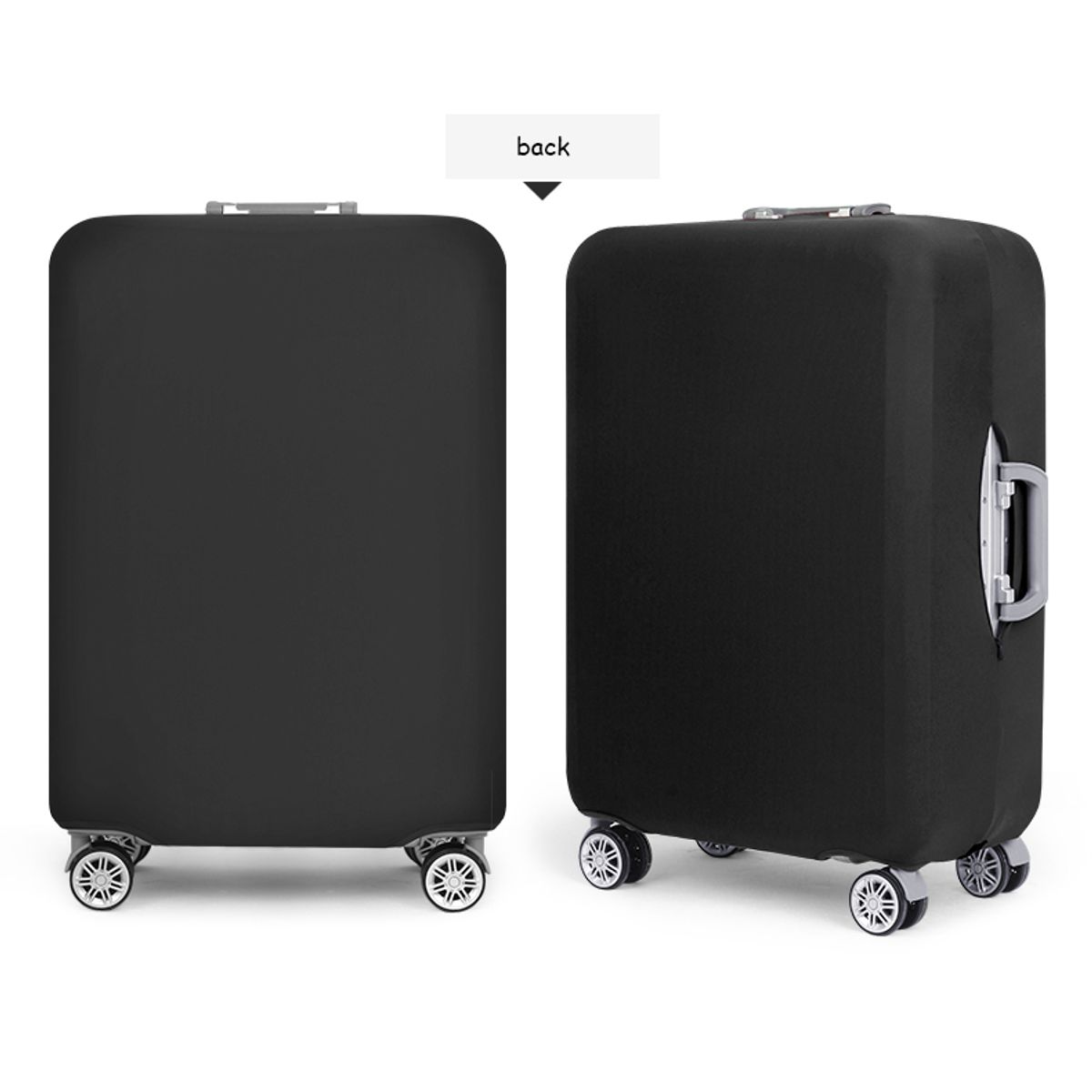 GENERICO - FUNDA COBERTOR PROTECTOR PARA MALETA ANTIRAYA - TALLA L