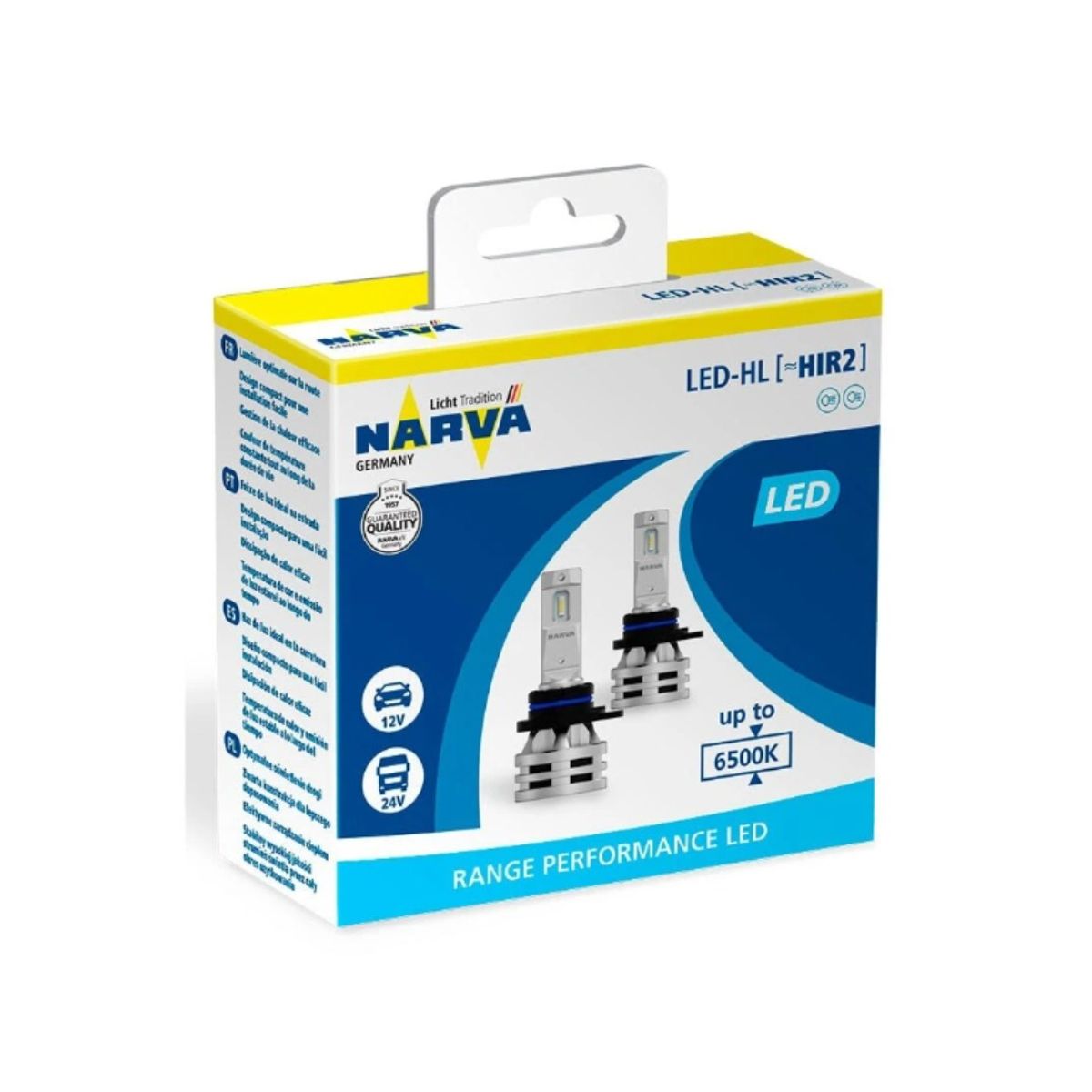 NARVA - Focos LED Para Auto Coche NARVA Fog LED HIR2