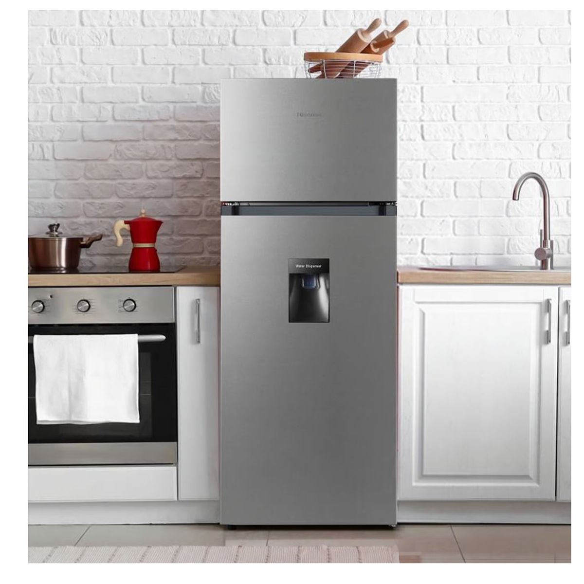 HISENSE - Refrigeradora Hisense 205L Top Mount RD267H