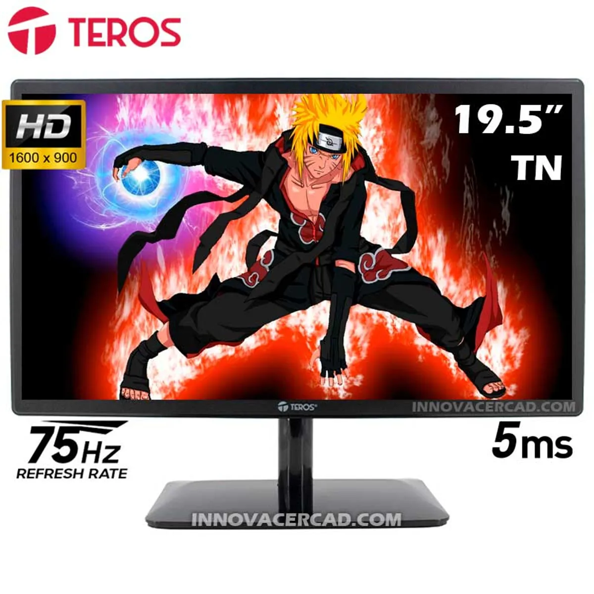 TEROS - MONITOR TEROS TE-1915S 19.5" 1600 x 900 TN 75Hz, 5 ms HDMI/VGA