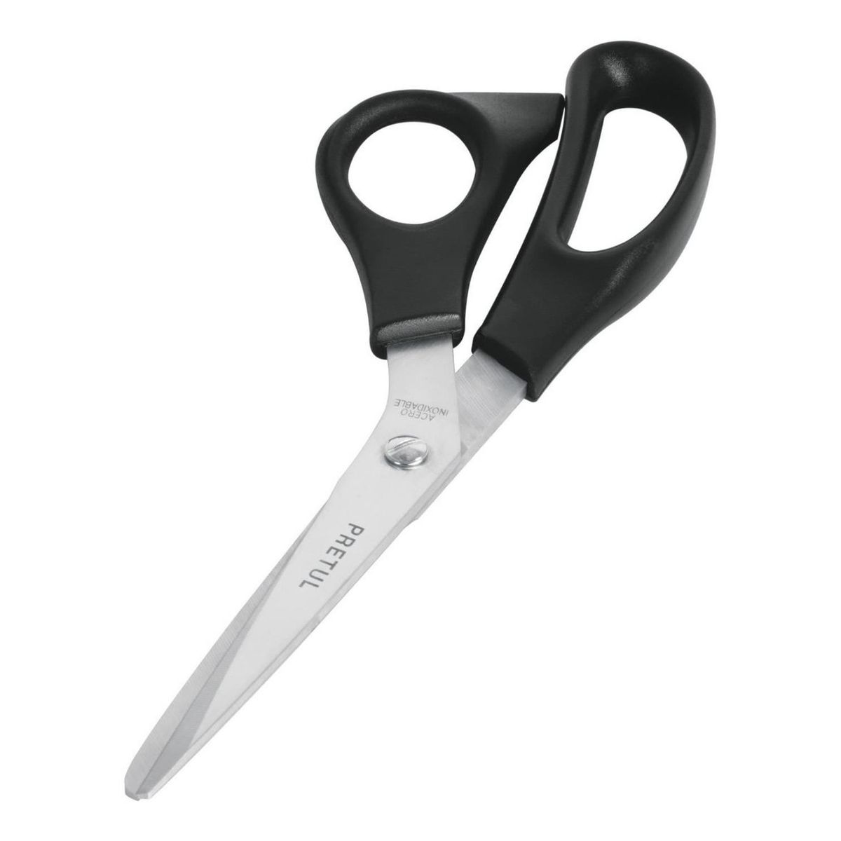 PRETUL - Tijera 8 de acero inoxidable para casa y oficina Pretul