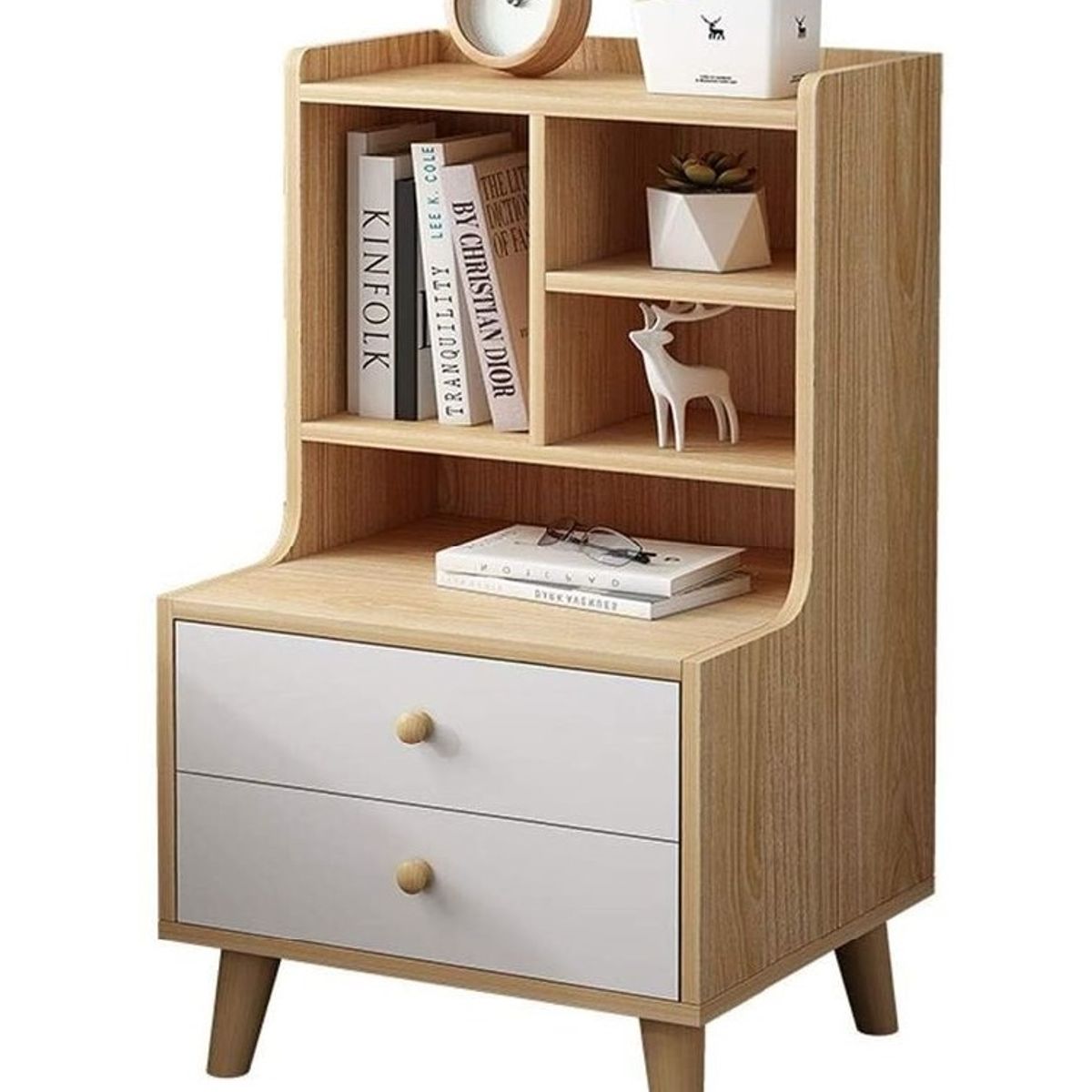 73 EXPERIENCE - Velador Esther Color Coigue & Blanco 73 Experience