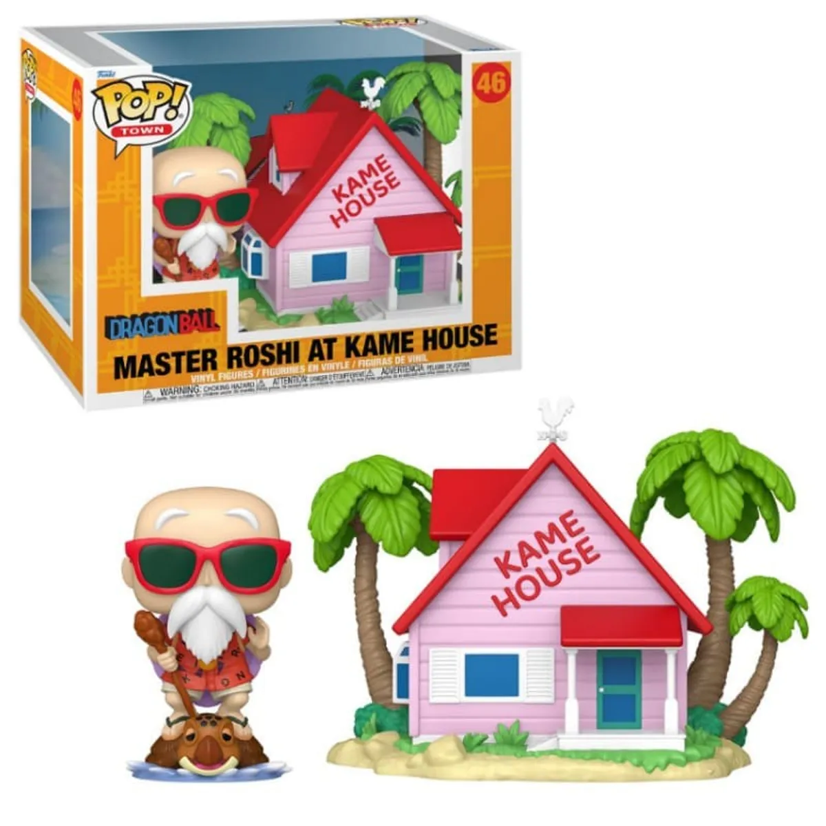 FUNKO - Pop Maestro Roshi Con Kame house 46 Dragonball