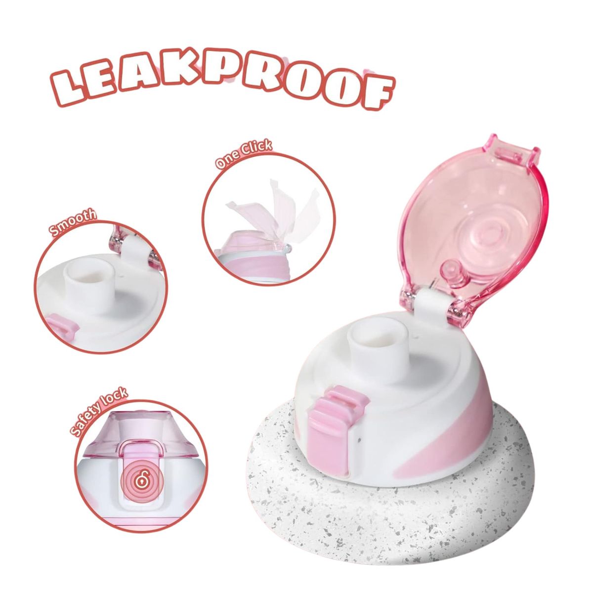 FJBOTTLE - FJBottle - Botella infantil de agua con aislamiento de acero inoxidable 400 ml