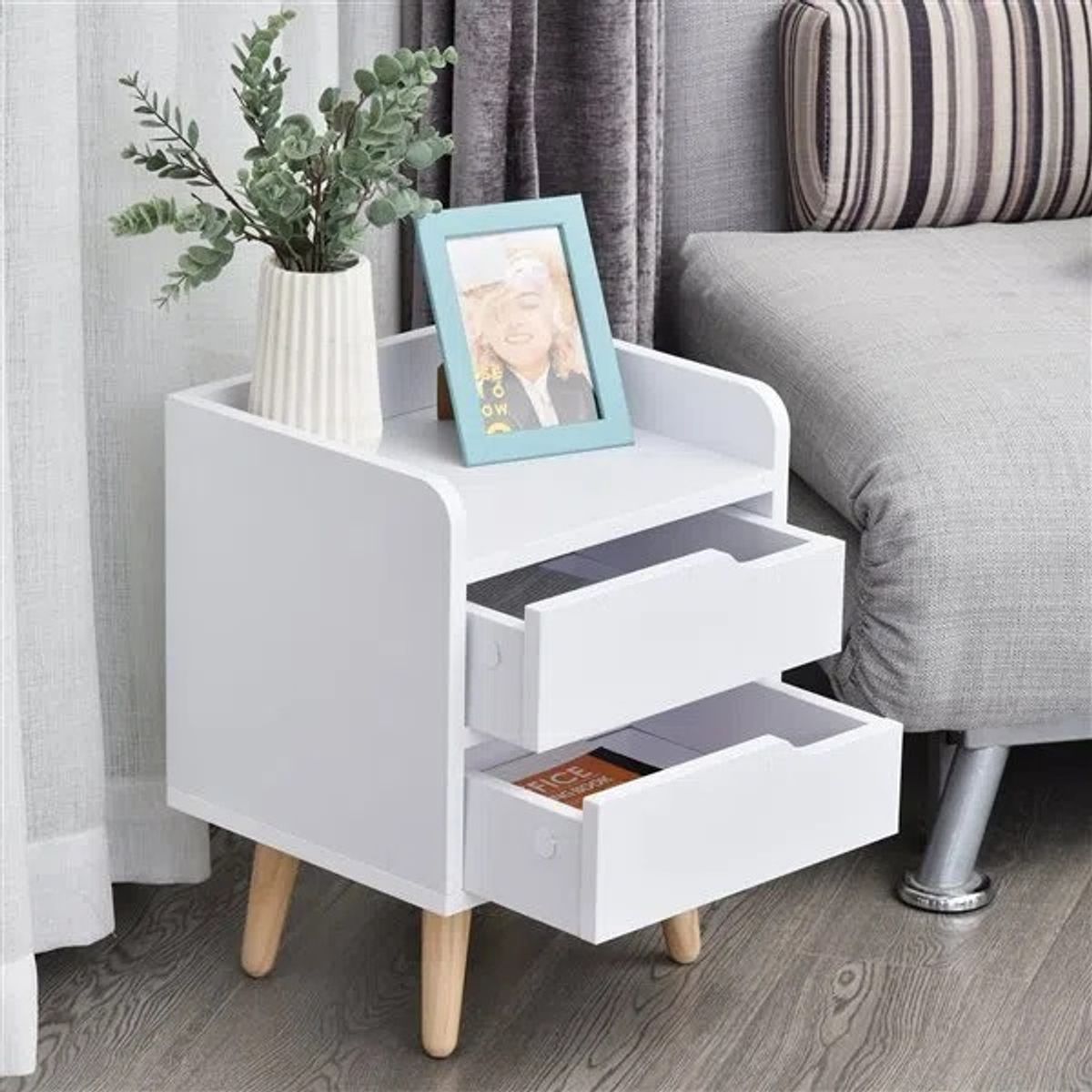 73 EXPERIENCE - Velador Mery Color Blanco 73 Experience