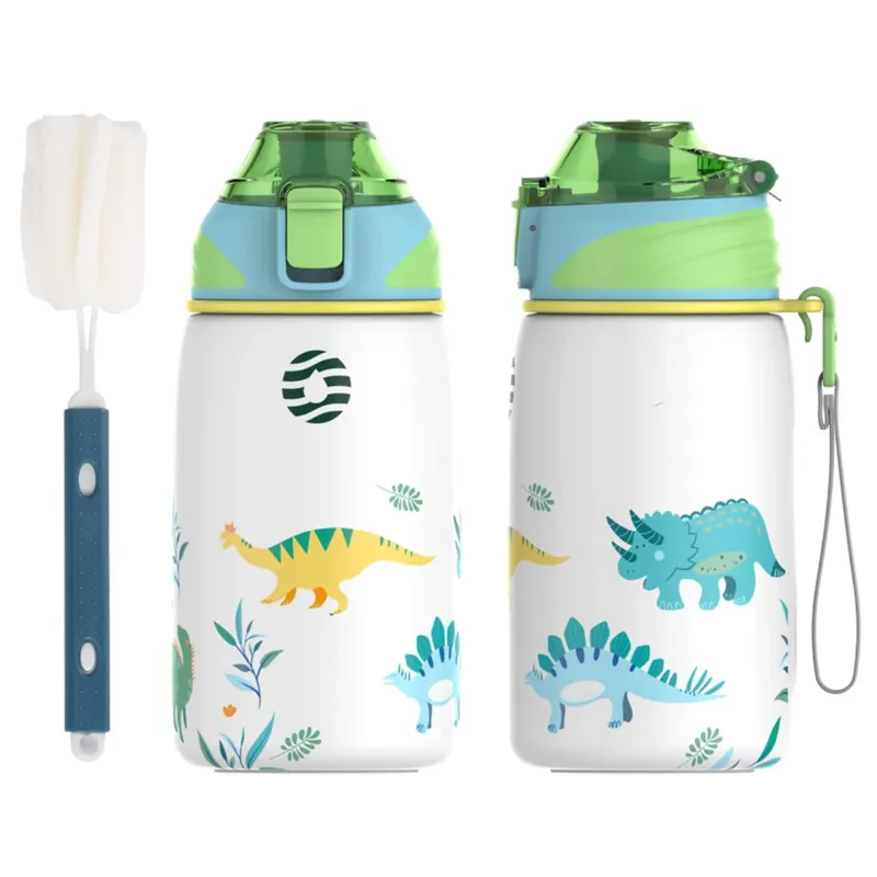 FJBOTTLE - FJBottle - Botella infantil de agua con aislamiento de acero inoxidable 400 ml