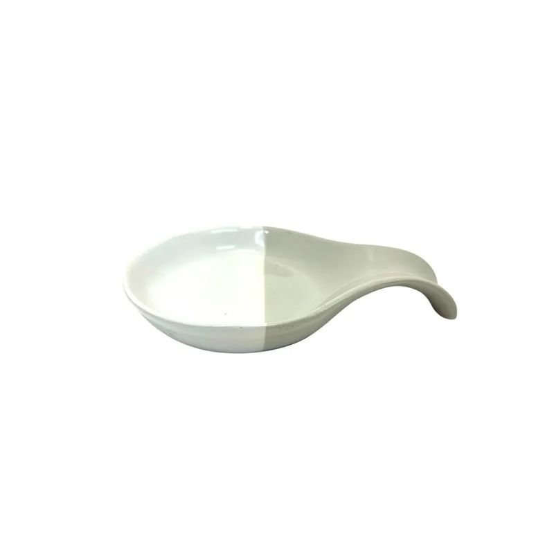 ICHIMATSU - Plato Bicolor Blanco cCrema cAsa X6