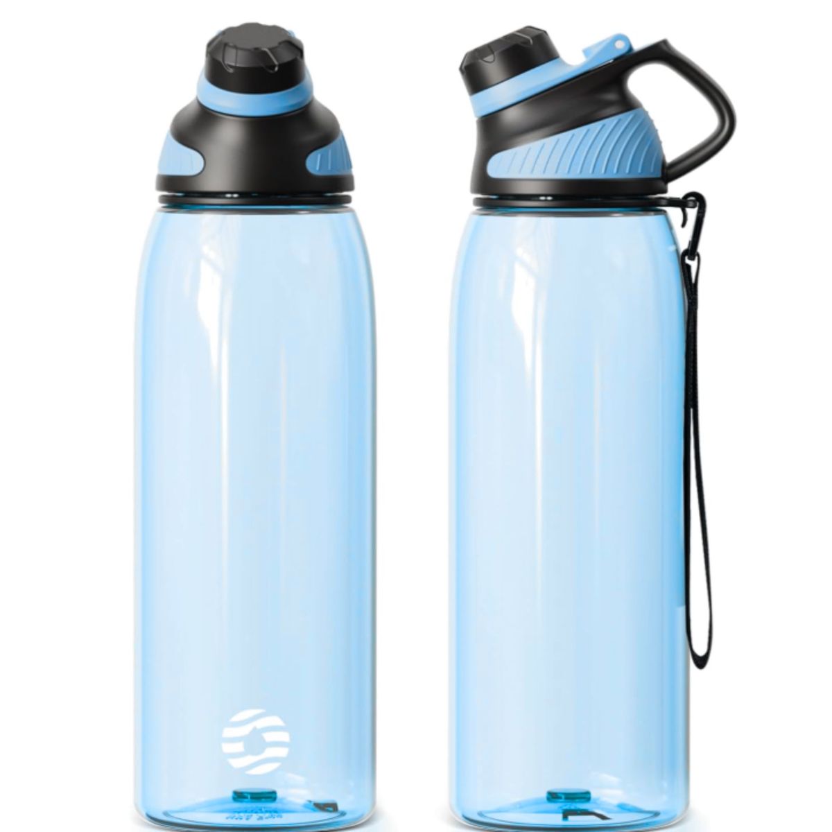 FJBOTTLE - FJbottle - Botella de agua deportiva de plástico tritán 1200 mL