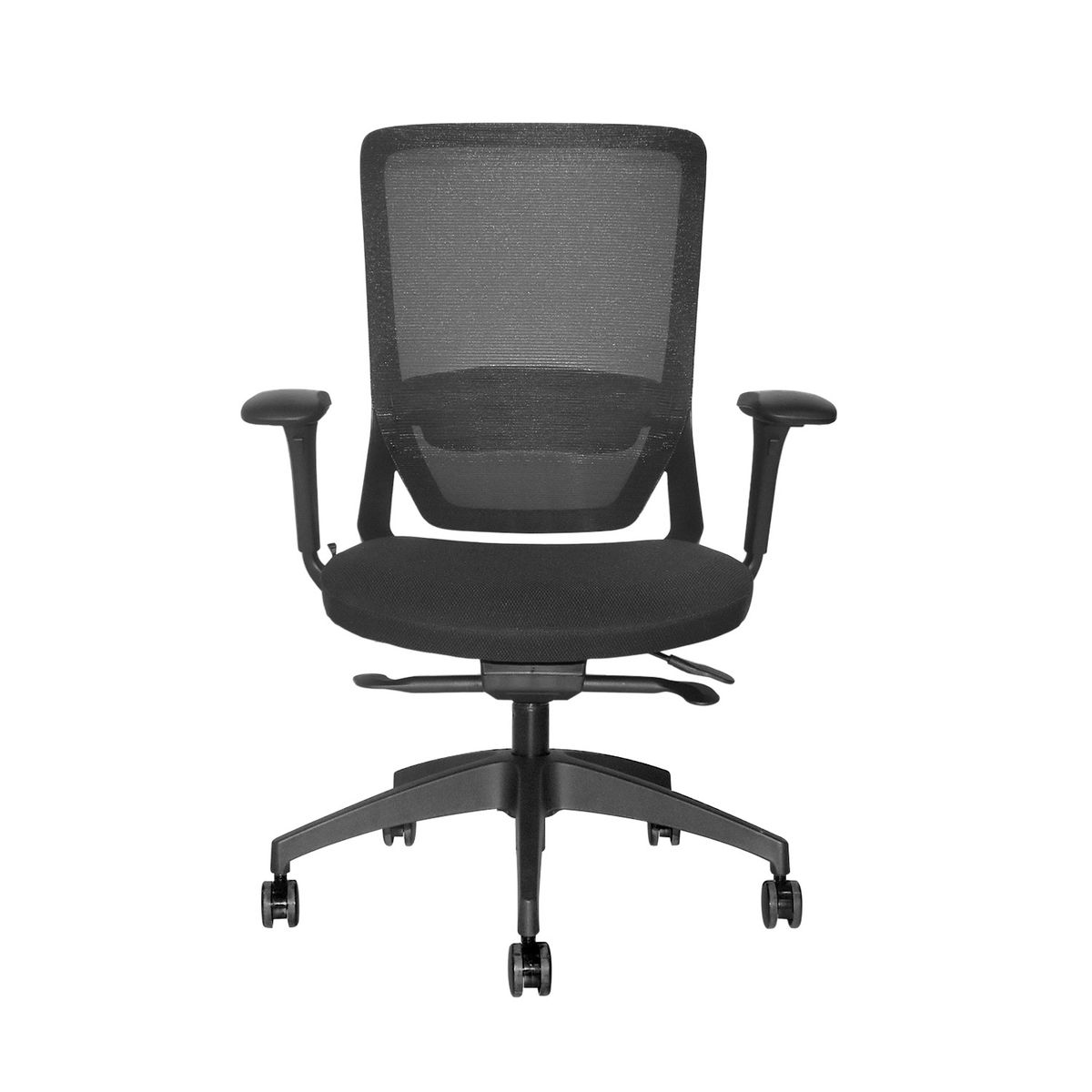 OFIDEAS - Silla Ergonómica Reclinable Slider Brazo 4D Loop Gerente Negro Ofideas