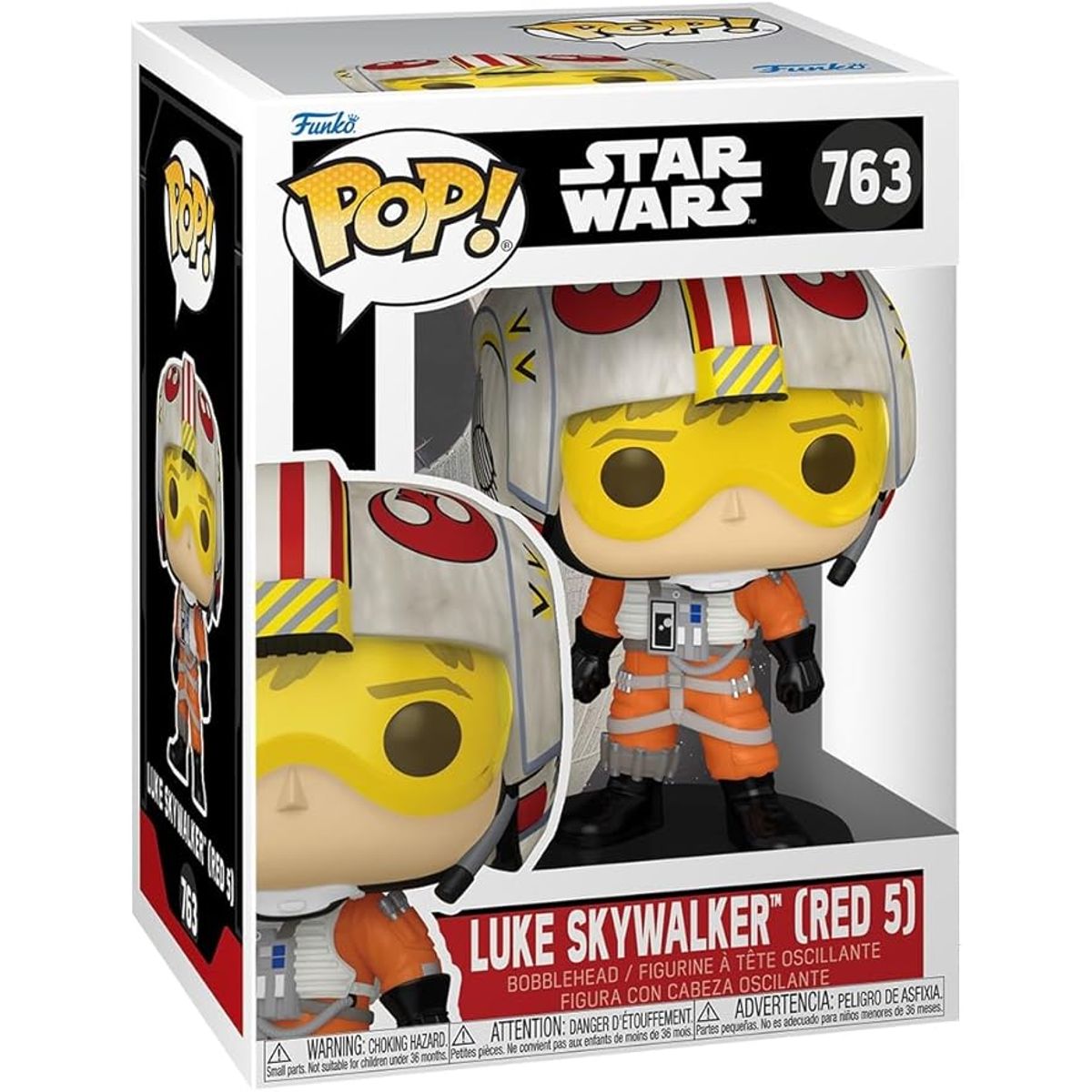 FUNKO - Pop Luke Skywalker (Red 5) sTAR wars 763