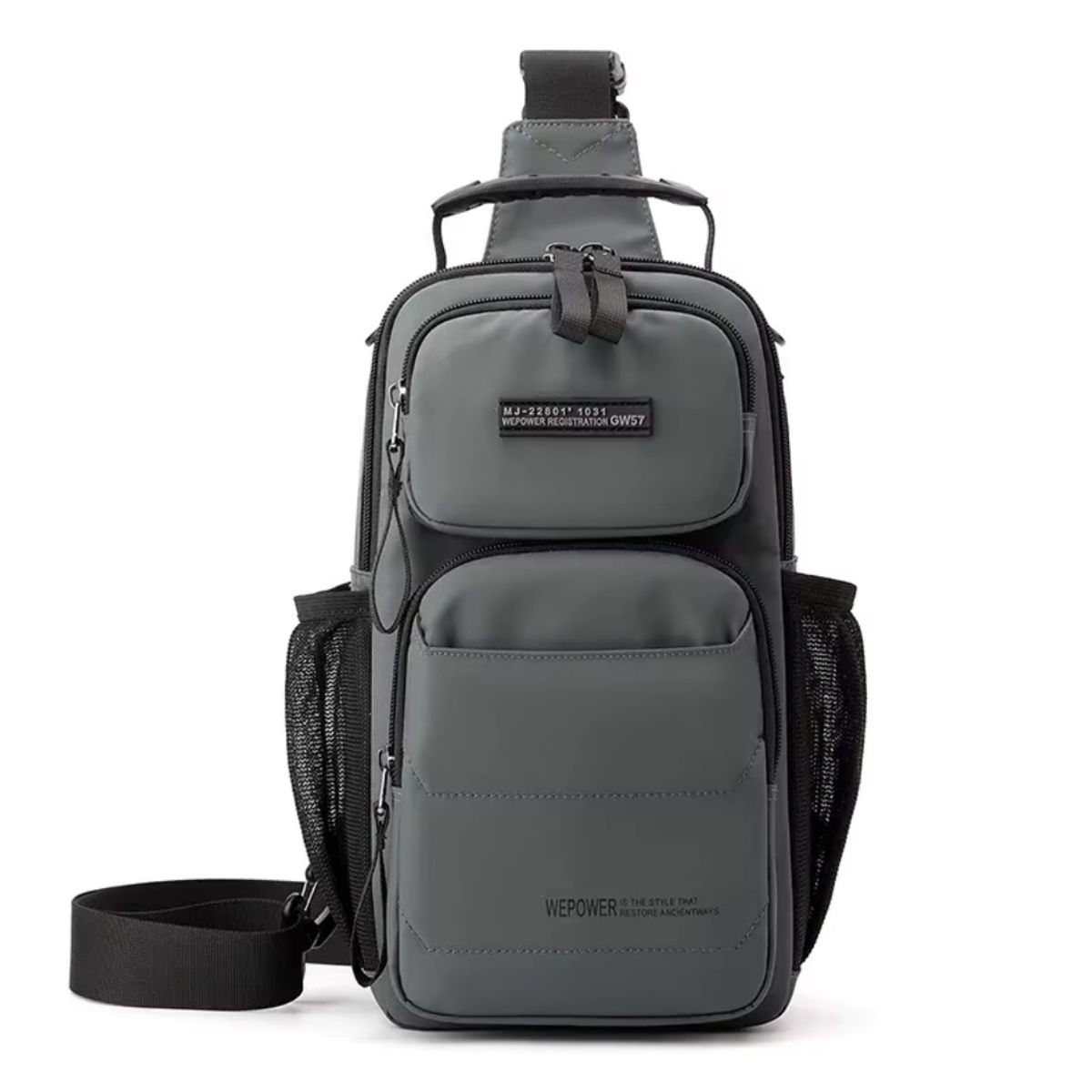 GENERICO - Pechera Mochila Morral 3en1 Impermeable Hombre