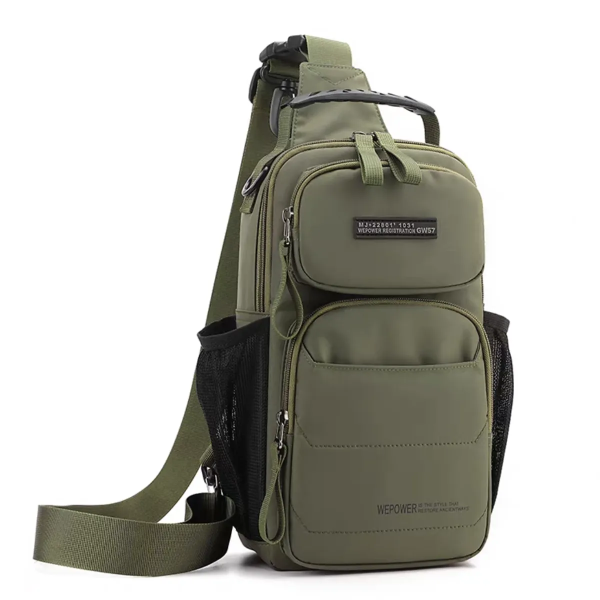 GENERICO - Pechera Mochila Morral 3en1 Impermeable Hombre