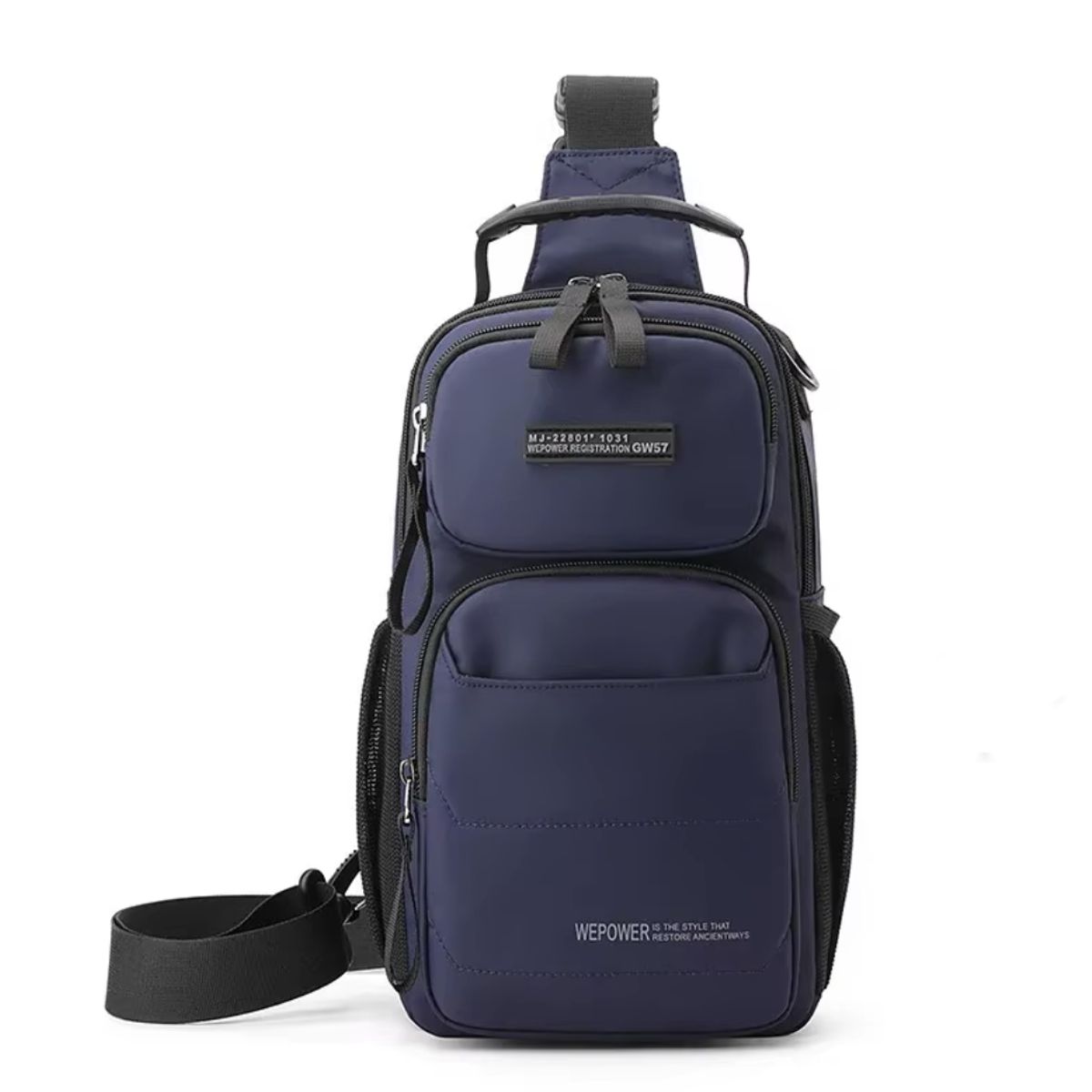 GENERICO - Pechera Mochila Morral 3en1 Impermeable Hombre