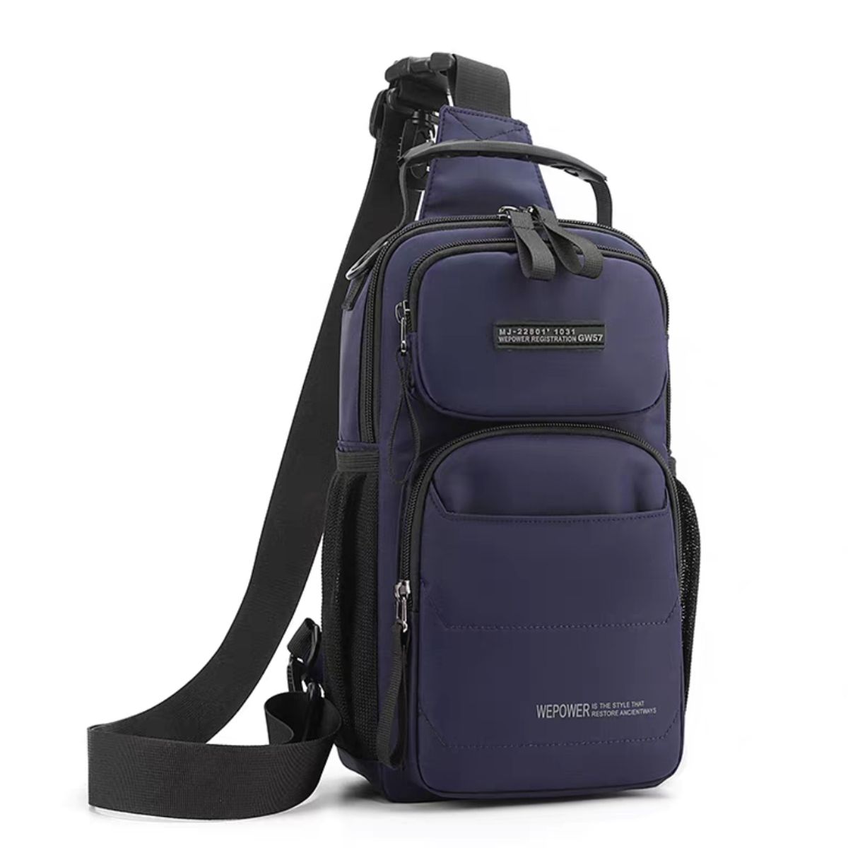 GENERICO - Pechera Mochila Morral 3en1 Impermeable Hombre