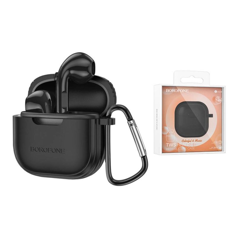 BOROFONE - AUDÍFONOS INALÁMBRICOS BLUETOOTH BOROFONE BW29  NEGRO