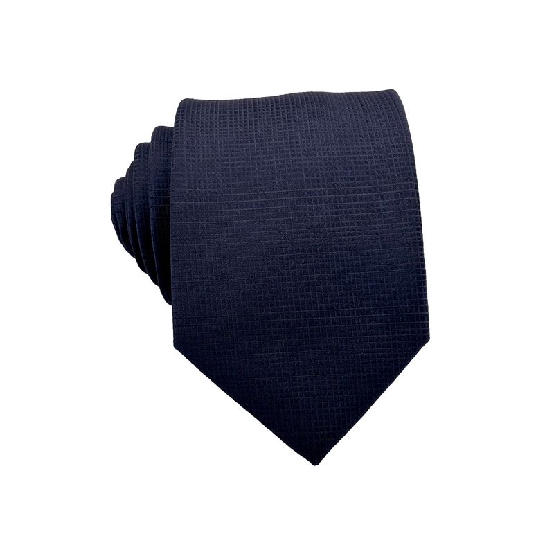CHRISTIAN ARMAND - CORBATA TEXTURA GRID AZUL MARINO CHRISTIAN ARMAND