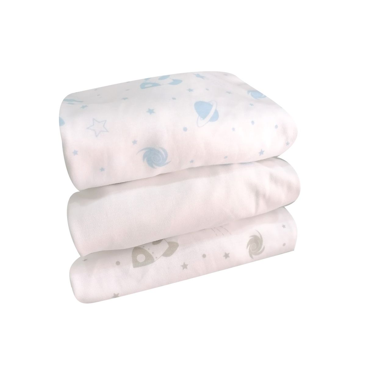 SESAMO - Sabanas Bajeras Bebe Colecho 100% Algodón x3