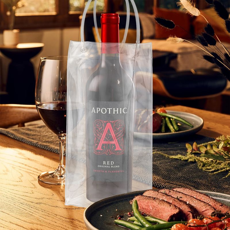 GENERICO - Bolsa De Hielo Con Asa: Portátil Para Enfriar Vino,  Champán, Cerveza