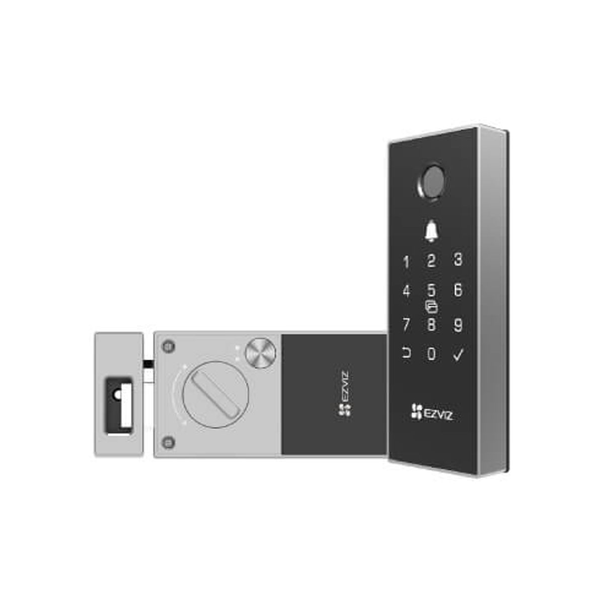 EZVIZ - CERRADURA SMART CHUELLA TARJETA Y TECLADO WIFI BLUETHOOTH