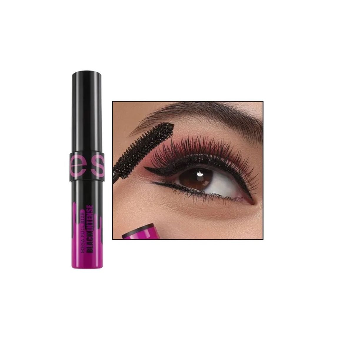 ESIKA - MegaFull Size A prueba de Agua Negro