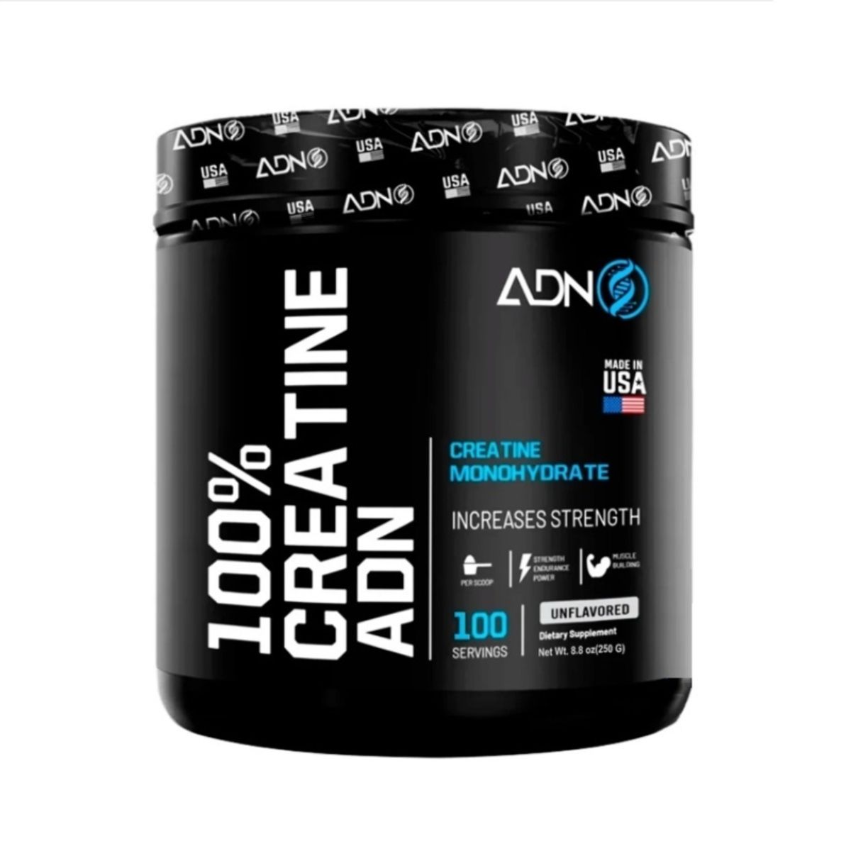 ADN - Creatina ADN Nutrition 250gr Americana