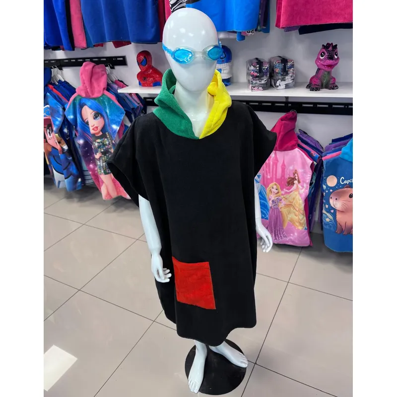 GENERICO - TOALLA CAMBIADOR CORDANO TALLA S NEGRO RASTA UNISEX