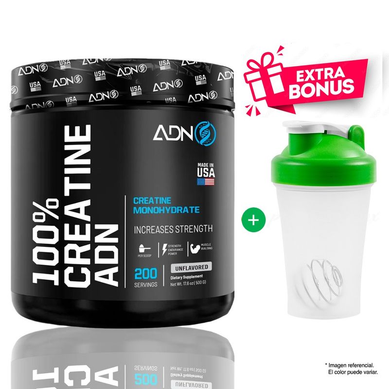 ADN - ADN NUTRITION CREATINA 500 GRAMOS CREATINE