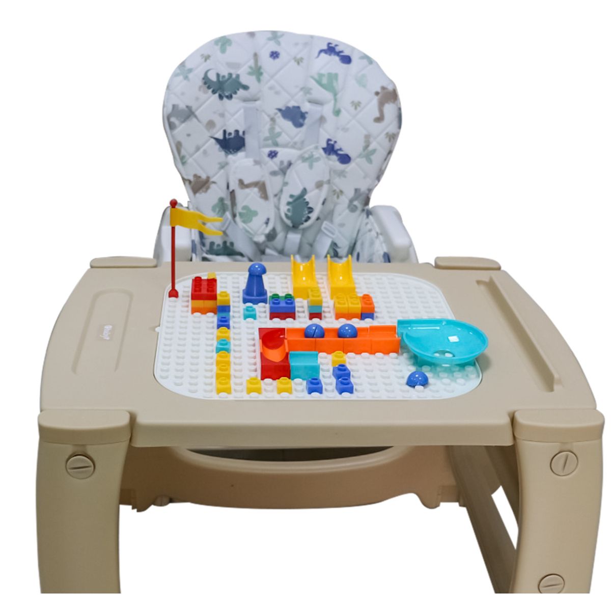 EBABY - Silla de Comer Escritorio para bebe Artist Beige