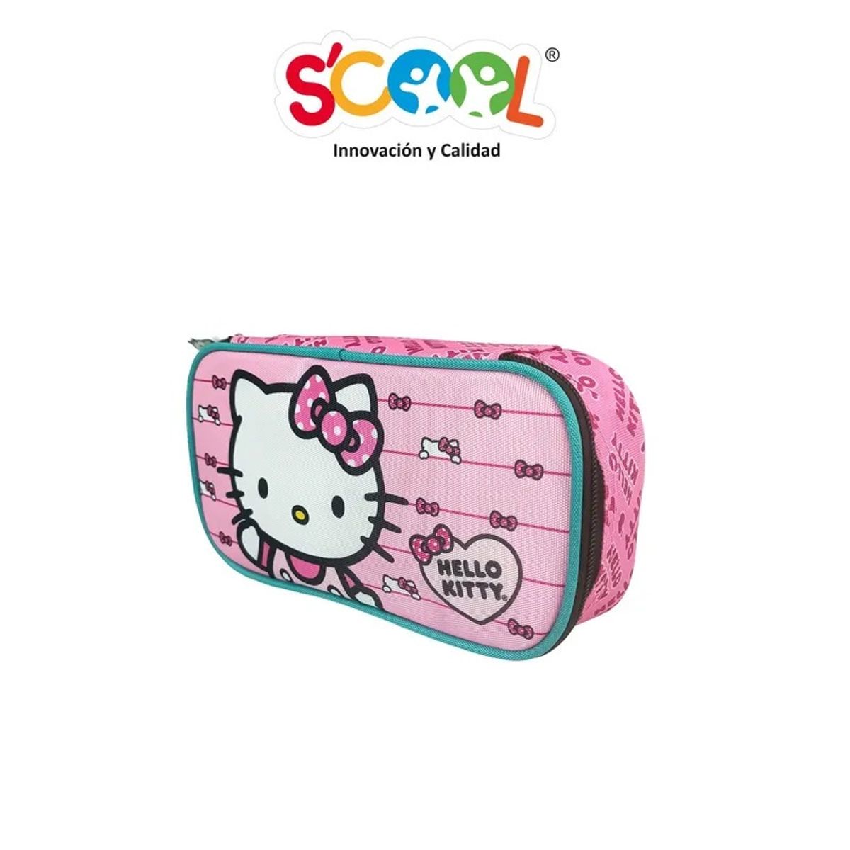 SCOOL - CARTUCHERA SCOOL PLUS HELLO KITTY