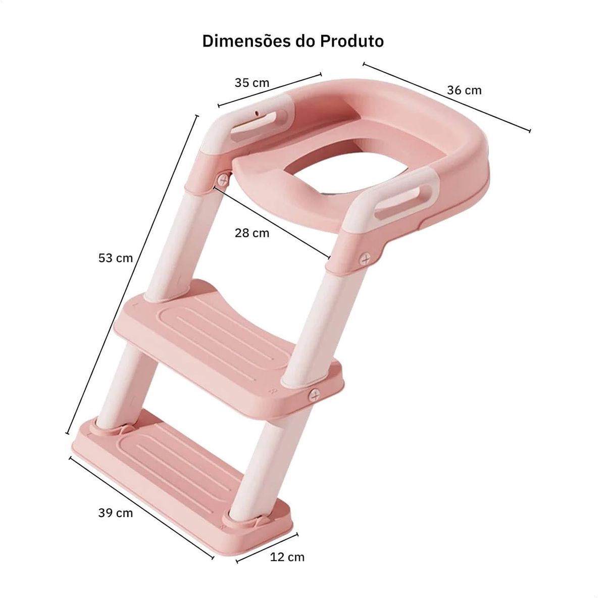 GENERICO - Asiento de Entrenamiento Orinal Plegable para Niños