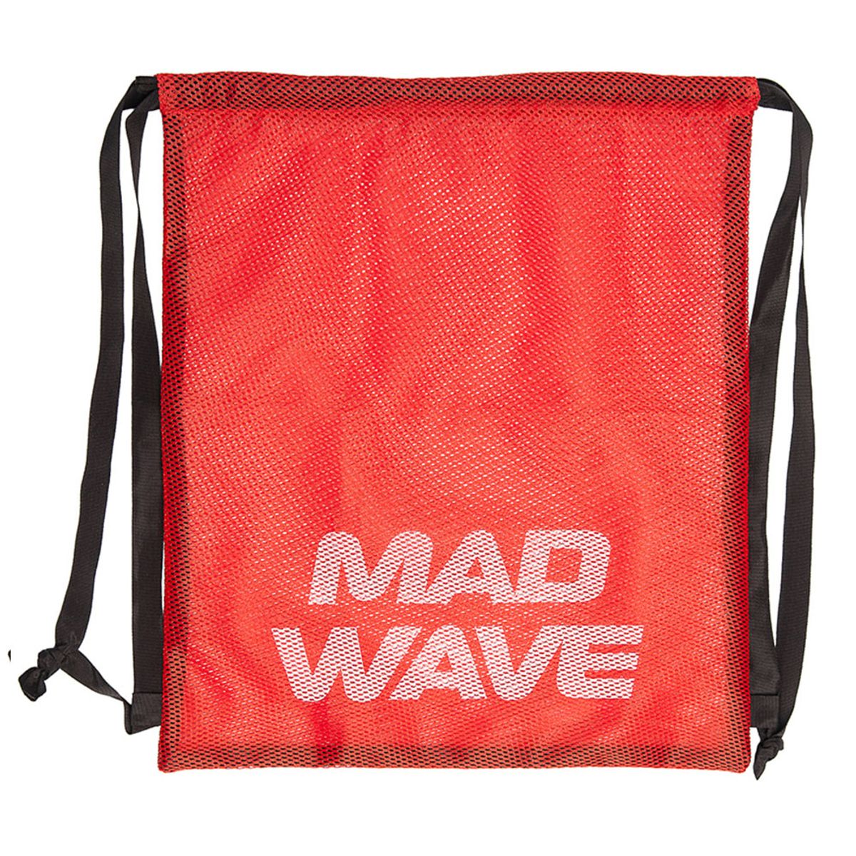 MADWAVE - BOLSA DE MALLA MESH ROJO 45X38