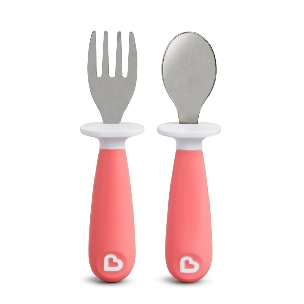 MUNCHKIN - Munchkin - Tenedor y cuchara pack Raise para niños pequeños
