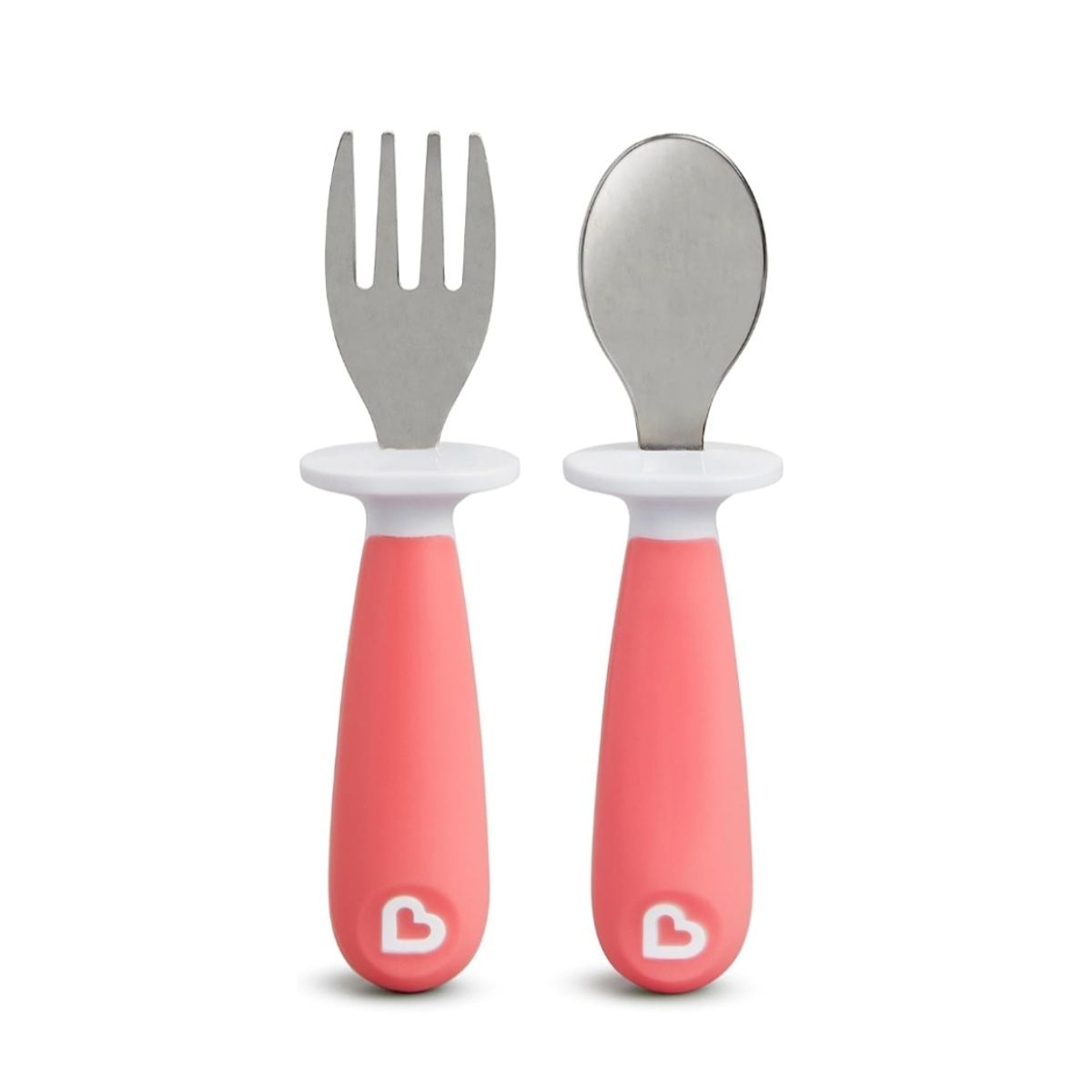 MUNCHKIN - Munchkin - Tenedor y cuchara pack Raise para niños pequeños