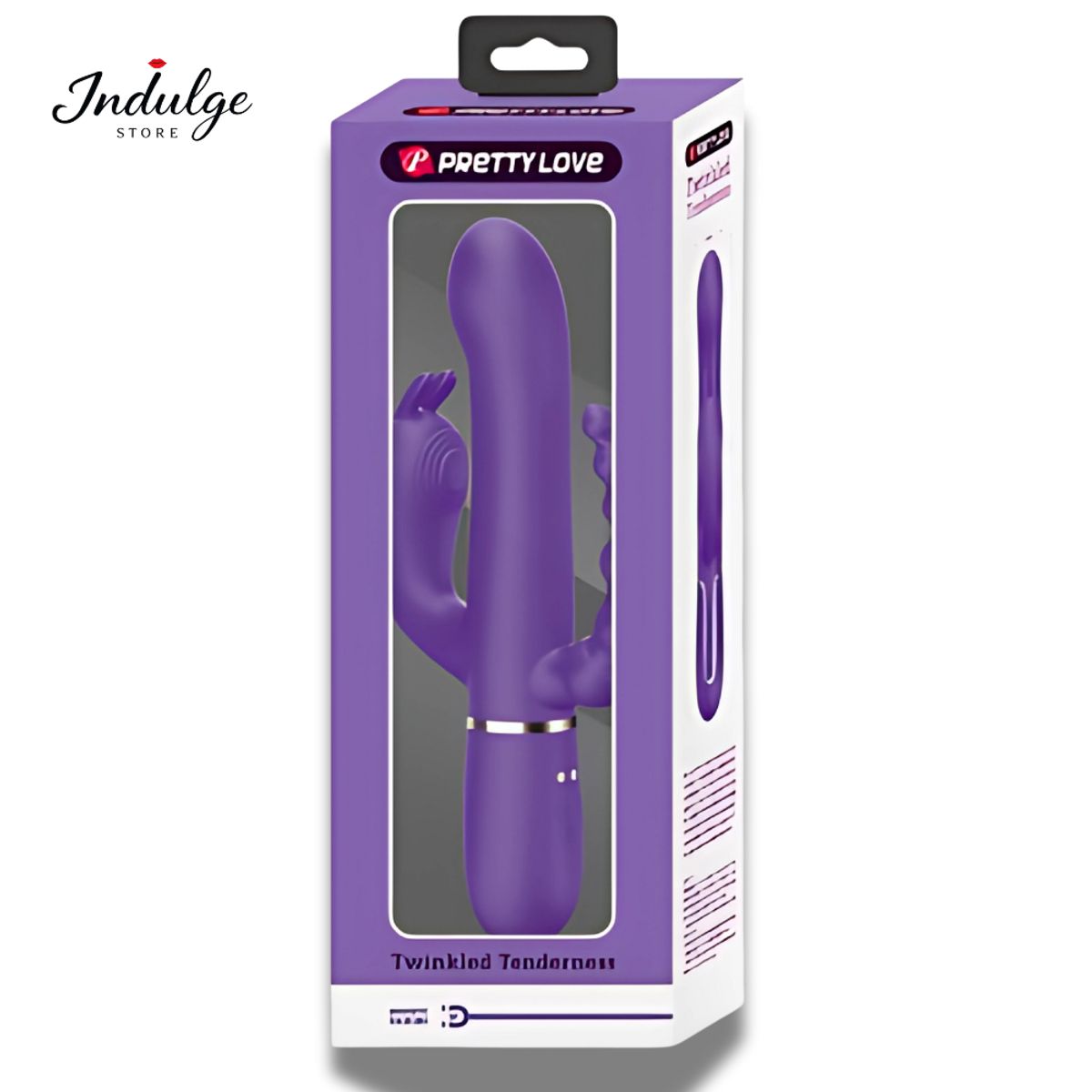 PRETTY LOVE - VIBRADOR SEXUAL TRIPLE TWINKLED PRO