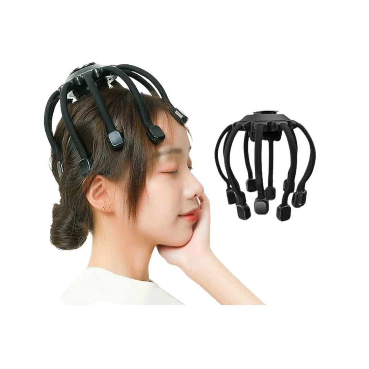 GENERICO - Masajeador Electrico para el Cuero Cabelludo 360° Grados