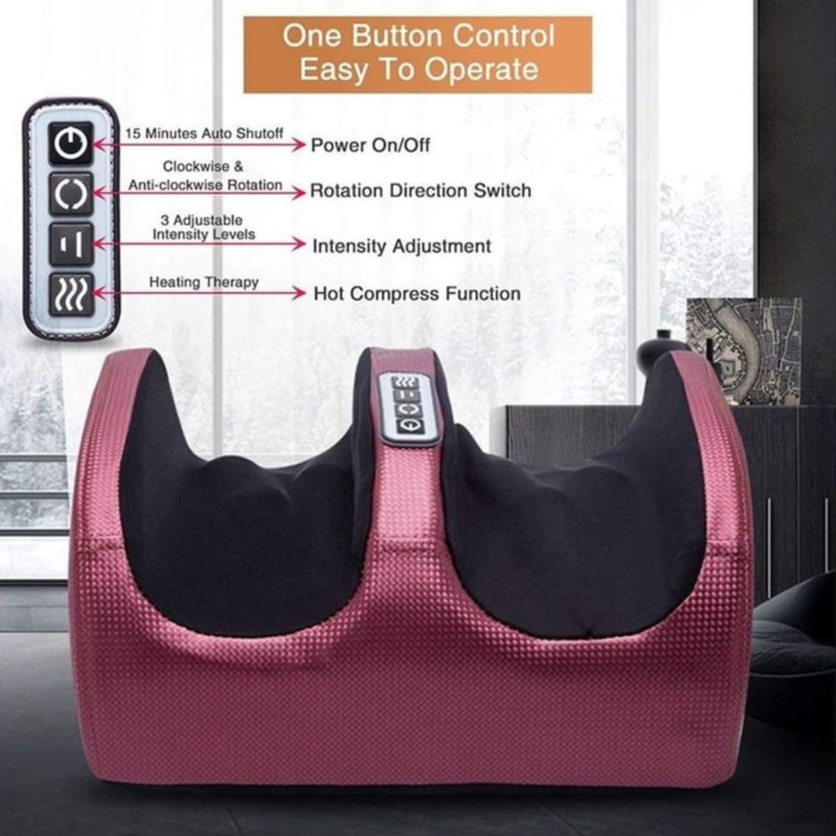 OEM - Masajeador Electrico Para Pies y Piernas Relajación Completa