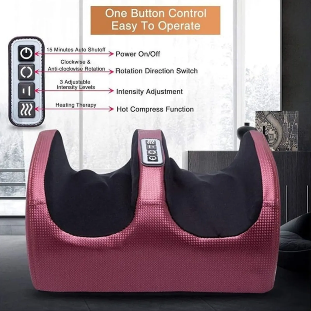 OEM - Masajeador Electrico Para Pies y Piernas Relajación Completa